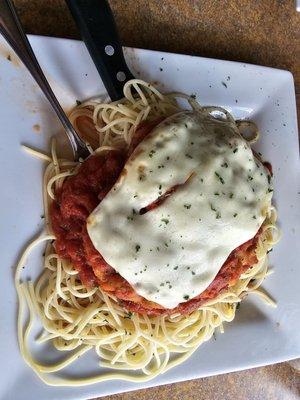 Chicken Parmigiana.