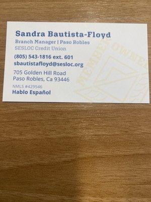 Business card