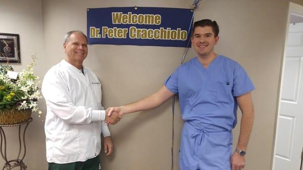 We are so excited to announce that we have a new member in the office, Dr. Peter Cracchiolo Jr. !!