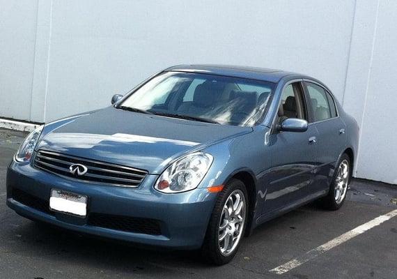 2005 Infiniti G35 - After picture