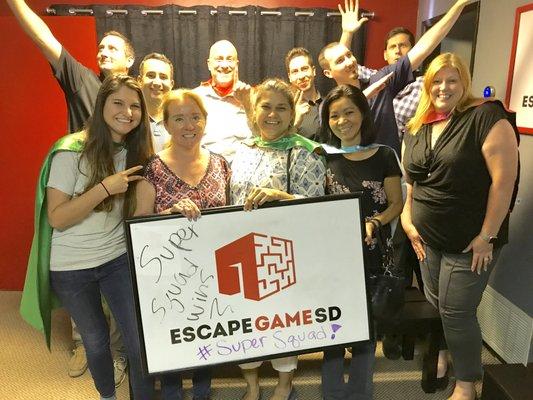 Lots of fun with the ops team at Escape Games SD. #IFFG Operations Appreciation Week!