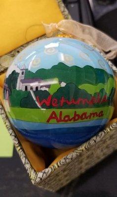 Custom ornaments from Wetumpka!