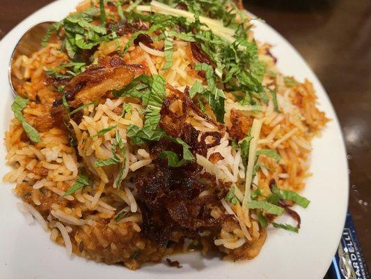 Lamb Chicken Biryani