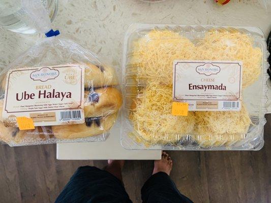 Ube halaya & ensaymada (hit the spot)