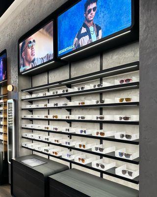 Inside Oakley Store