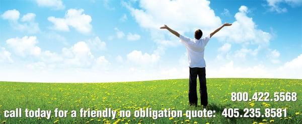 Freedom for your business: no obligation work quote from Royal Printing Company in Oklahoma City, OK