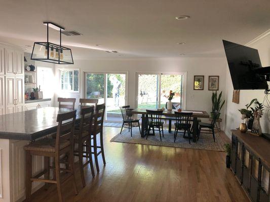 Dining area addition