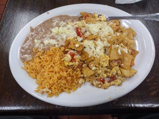 Chilaquiles Rojos