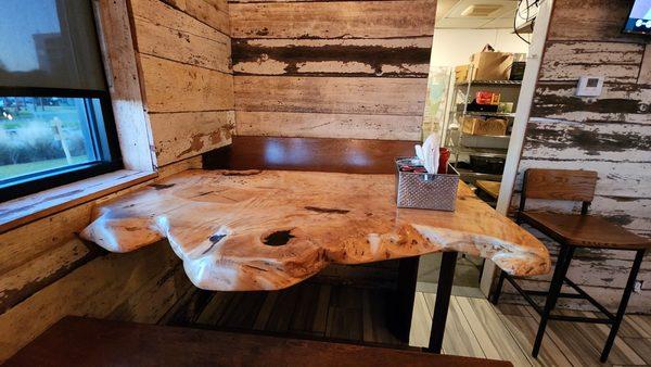 cool natural wood tables