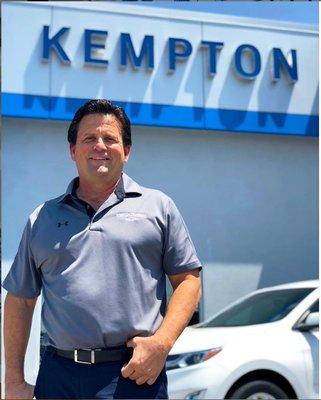 Kip Kempton. Owner, used car manager.