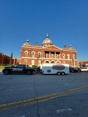 Courthouse in Lafayette, Alabama.