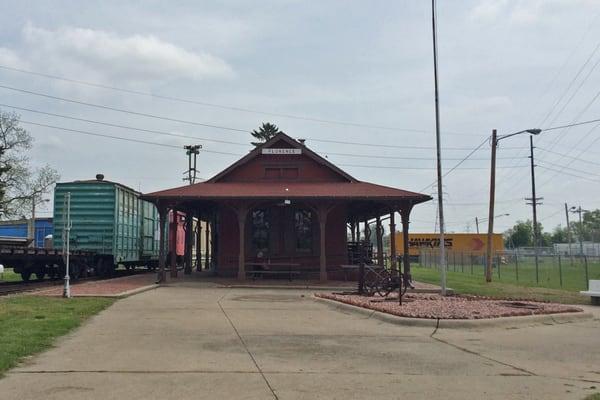 Exterior of the depot.