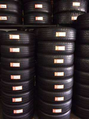 Lots of great used tires!