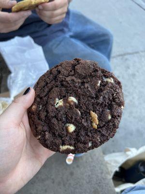 Double Chocolate Cookie with White Chocolate Chips