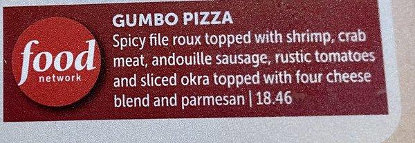 Gumbo Pizza