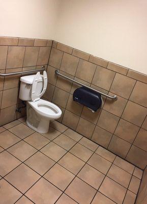 Men's restroom.