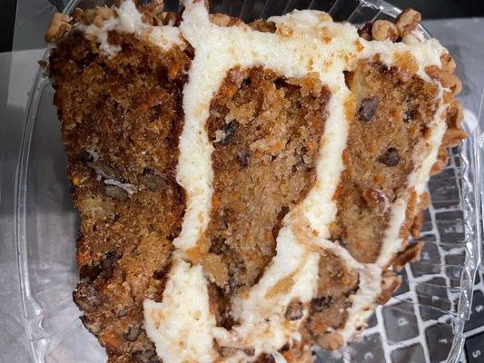 My Carrot Cake slice. I recommend