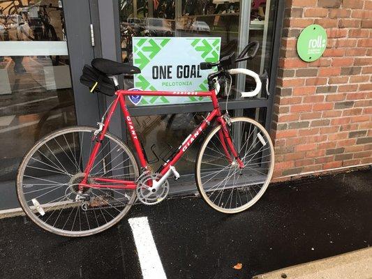 Getting my bike ready for 200 miles Pelotonia ride to end cancer! https://www.pelotonia.org/profile/TA786132