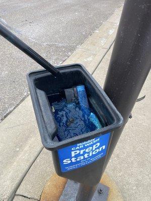 Fix your prep station for your/our car wash