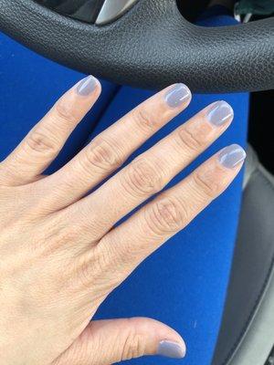 Gel manicure