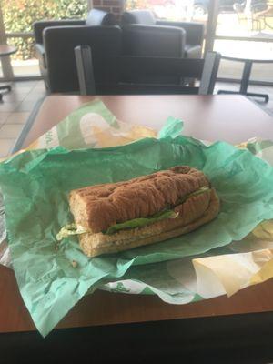 Rotisserie chicken sub