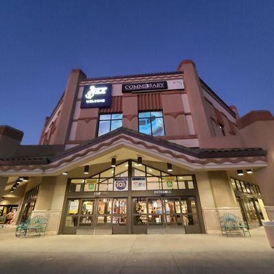 Main entrance to Pearl Harbor NEX & Commissary under one roof