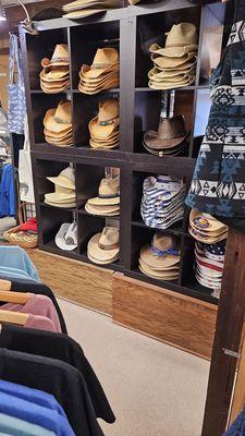 Pretty cool selection of cowboy hats.