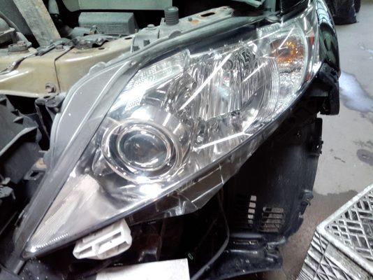 Restored headlight