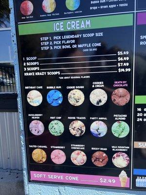 Ice Cream Flavors