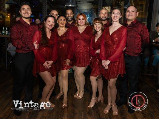 Melao Salsa Team 2023. Join our team and perform with us!