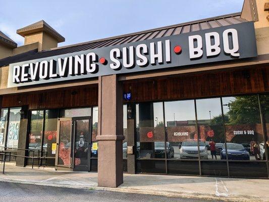 Outside. Storefront. Located in International Plaza on Buford Highway OTP. Same shopping center as Sushi Hayakawa, old Karaoke Melody 1.