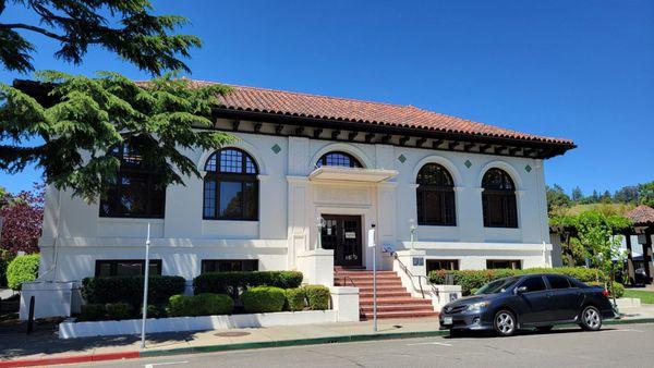 A Carnegie library. Stately and grand.