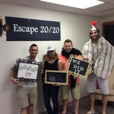 Escaped!