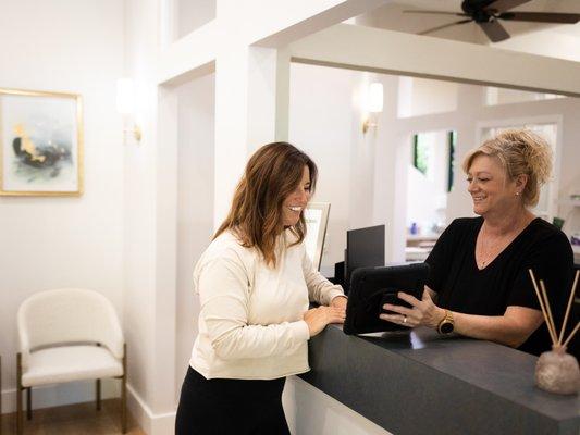 Our front desk will help you solve any treatment plan or financial questions you might have