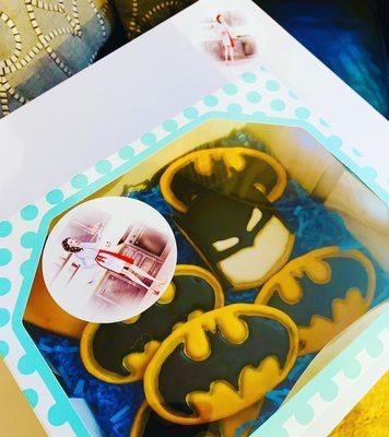 Batman cookies for kids