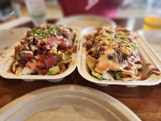 Poke and Pork Nachos