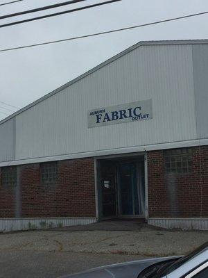 Auburn Fabric Outlet -- 773 Southbridge Street / Route 12, Auburn             Storefront