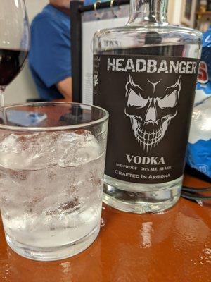 Head banger vodka 100 proof