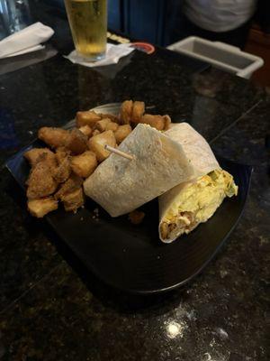 Breakfast Burrito...Wonderful!!!