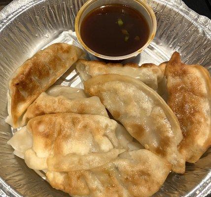 Fried Dumplings. The sauce was sooo good!