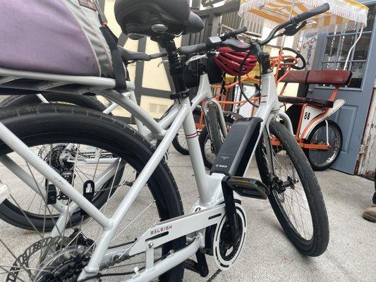 Electronic Bike, excellent for getting around Solvang and beyond.