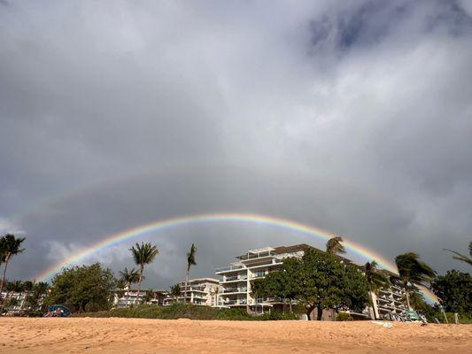 Double rainbow over Honua Kai