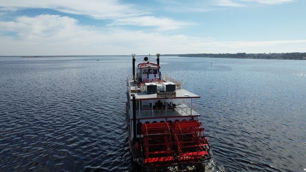 Paddlewheel view of the Barbara-Lee