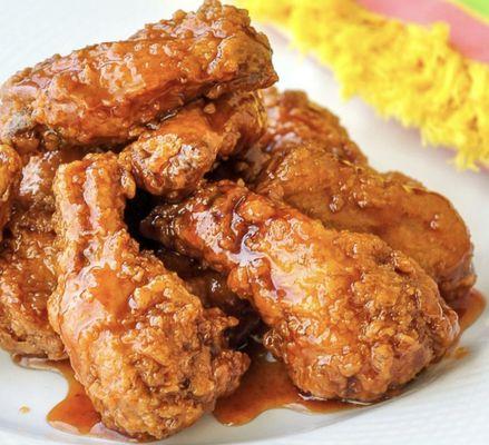 Honey glazed fry chicken