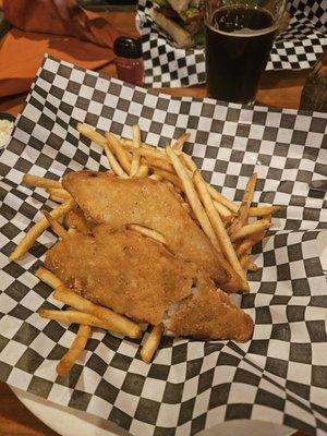 Fish and chips ($12)