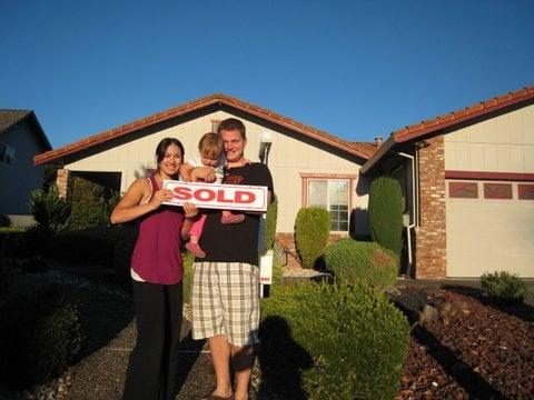 Ryan and Noell: another happy family loving their home in Bennett Valley!