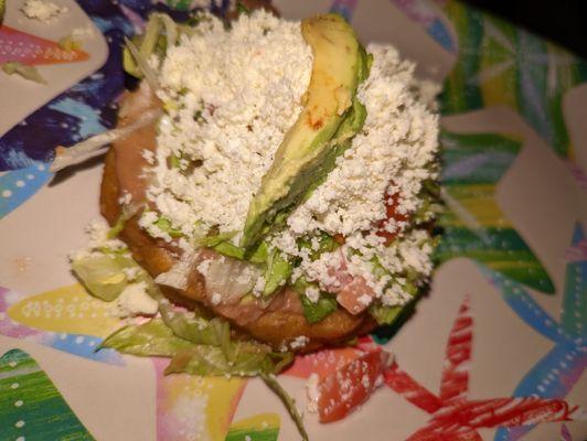 Sopes (no meat option)