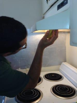 Kitchen cleaning