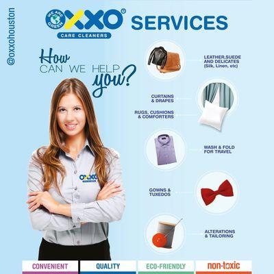 OXXO's customers experience the ultimate in garment care in a luxury boutique-style setting of European design. @oxxohouston