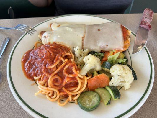 Chicken parmigiana